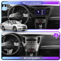 Штатна магнітола Subaru Legacy 2012-2014 Element 6/128 4G CarPlay