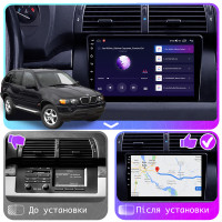 Штатна магнітола BMW X5(E53) 2003-2006 Element Prime 4/64 CarPlay 4G