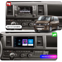 Штатна магнітола Volkswagen Caravelle T5 2009-2015 Element Prime 2/32 CarPlay 4G