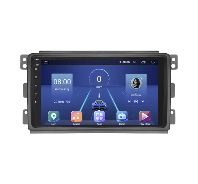 Штатна магнітола Smart Fortwo 2003-2007 Element 6/128 4G CarPlay