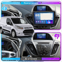Штатна магнітола Ford Transit Connect 2012-2018 Element Prime 4/64 CarPlay 4G