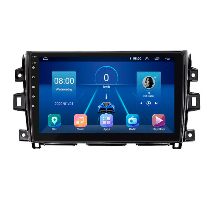 Штатна магнітола Nissan NP300 2008-2015 Element 6/128 4G CarPlay