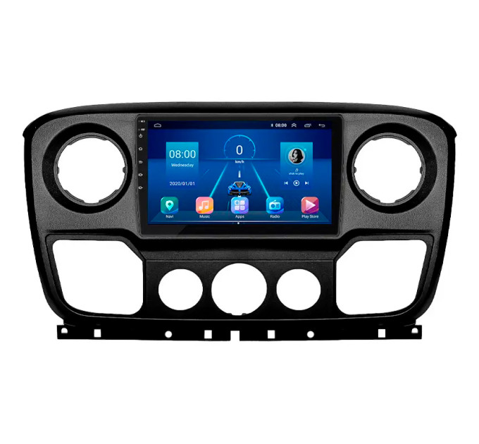 Штатна магнітола Opel Movano B 2010-2019 Element 6/128 4G CarPlay
