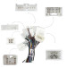 Перехідник для магнітол Toyota Land Cruiser Prado (120) 2002-2009 Lexus GX 470 2002-2009 CAN-BUS Element 7449