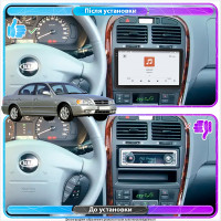 Штатная магнитола Element для Kia Optima I Рестайлинг 2002-2005 экран 9