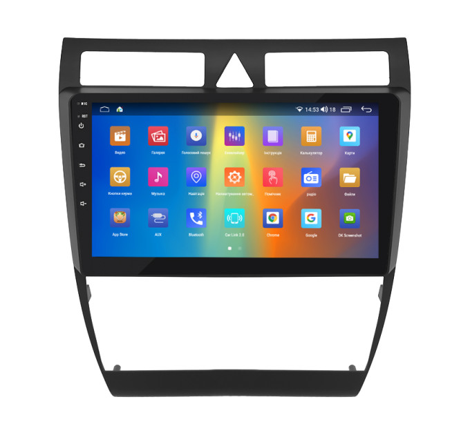 Штатна магнітола Audi A6 (C6) 2004-2008 Element Prime 4/64 4G CarPlay