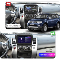 Штатна магнітола Mitsubishi Challenger 2013-2015 Element Prime 4/64 4G CarPlay