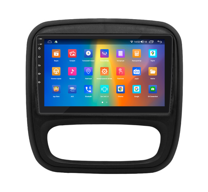 Штатна магнітола Opel Vivaro B 2014-2018 Element Prime 4/64 4G CarPlay