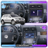 Штатна магнітола Volkswagen Touareg 2002-2007 Element 2/32 4G