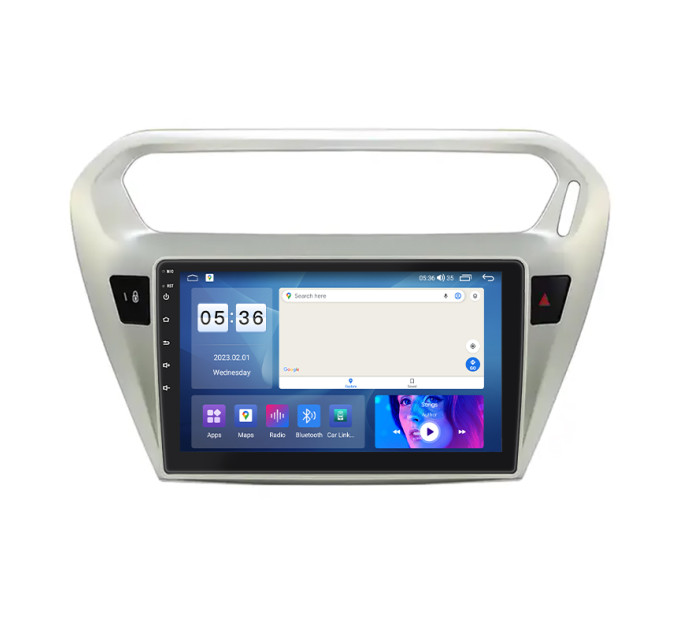 Штатна магнітола Citroen C-Elysee 2016- Element Prime 4/64 4G CarPlay