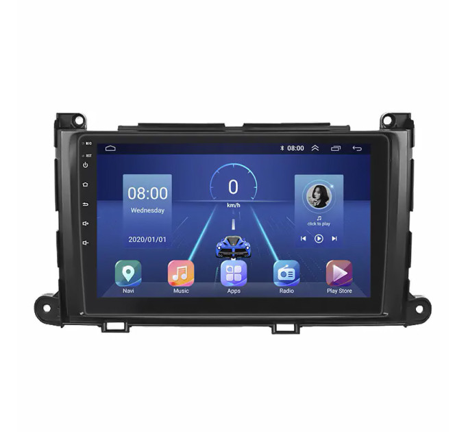 Штатна магнітола Toyota Sienna 2010-2014 Element 4/64 4G CarPlay