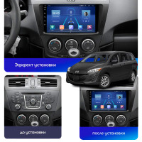 Штатна магнітола Mazda 6 (GH) 2007-2009 Element 6/128 4G CarPlay