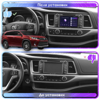 Штатна магнітола Toyota Highlander (U50) 2016-2019 Element 4/32 4G CarPlay