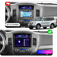 Штатна магнітола Mitsubishi Montero 2006- Element Prime 4/64 CarPlay 4G