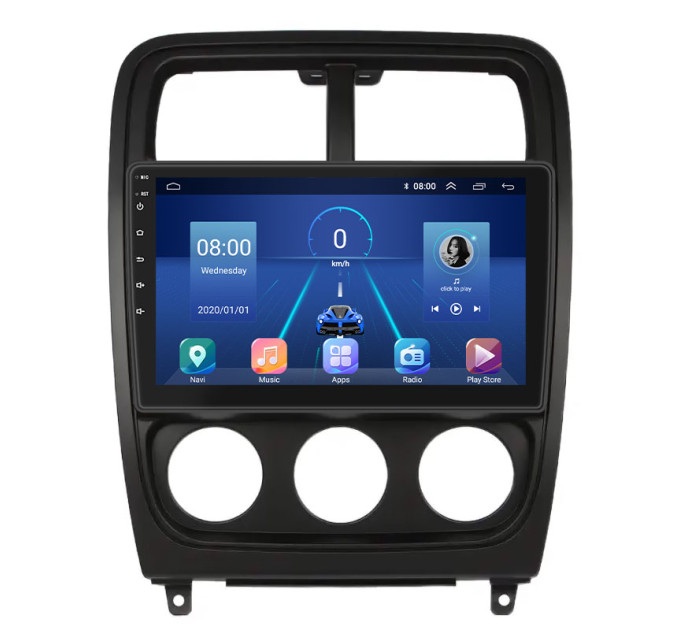 Штатна магнітола Dodge Caliber 2009-2013 Element 6/128 4G CarPlay