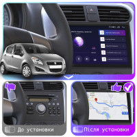 Штатна магнітола Suzuki Splash 2008-2012 Element 6/128 4G CarPlay