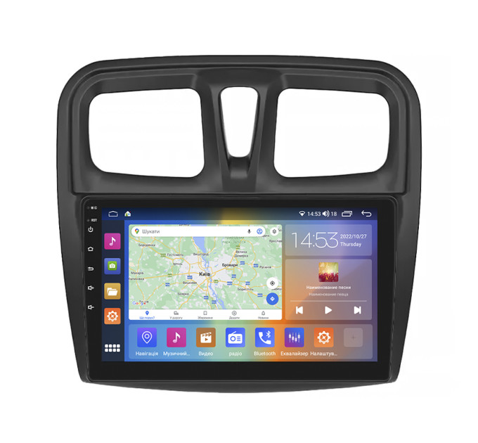 Штатна магнітола Renault Logan 2018- Element Prime 2/32 4G CarPlay