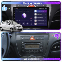 Штатна магнітола Kia Picanto 2007-2011 Element 6/128 4G CarPlay