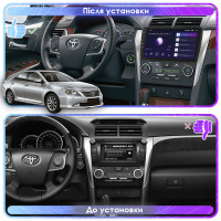 Штатна магнітола Toyota Camry (XV50) 2011-2014 Element 6/128 4G CarPlay
