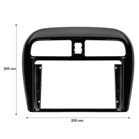 Перехідна рамка Mitsubishi Mirage 2012-2018 (6753)