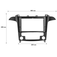 Перехідна рамка Ford S-Max 2006-2015 auto AC (7146)