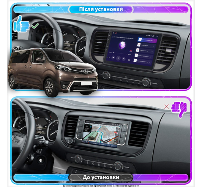Штатна магнітола Toyota ProAce 2016- Element 2/32 4G