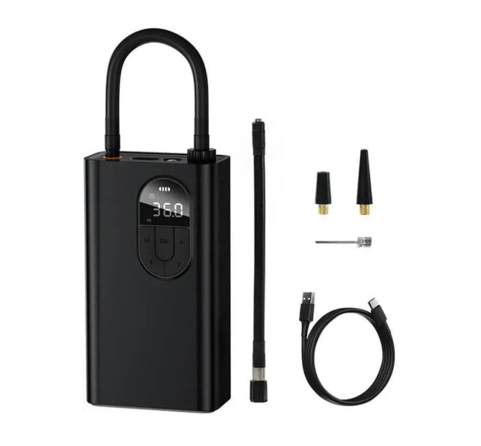 Автомобільний компресор Baseus CRNL040001 Black