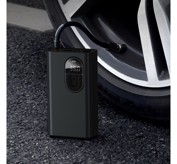Автомобільний компресор Baseus CRNL040001 Black