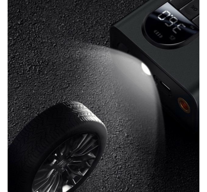 Автомобільний компресор Baseus CRNL040001 Black