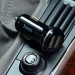 Автомобільний зарядний пристрій HOCO Z1 double ported Car Charger Black