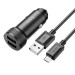 Автомобільний зарядний пристрій HOCO Z49 (Micro) Black