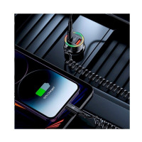 Автомобільний зарядний пристрій Usams US-CC167 C33 60W Black