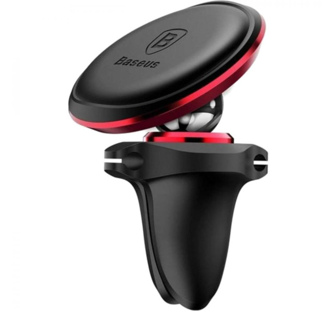 Тримач для мобiльного Baseus Magnetic Air Vent Car Mount Holder Red