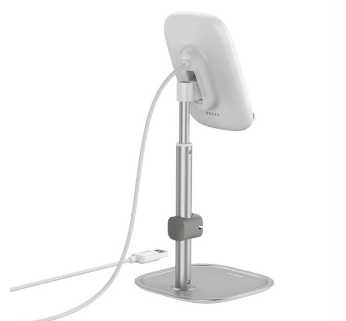 Тримач для мобiльного Baseus Literary Youth Desktop Bracket Silver