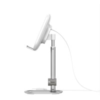 Тримач для мобiльного Baseus Literary Youth Desktop Bracket Silver