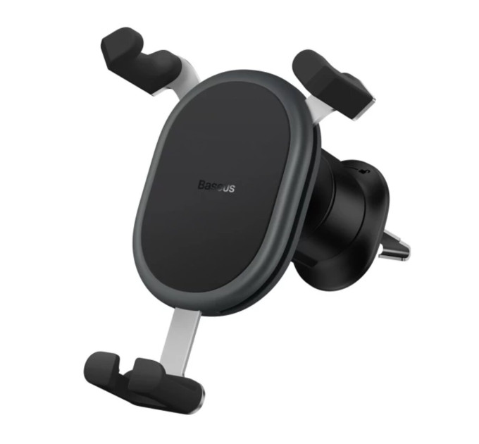 Тримач для мобiльного Baseus Stable Gravitational Car Mount (Air Outlet version) Black