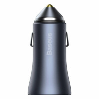 Автомобільний зарядний пристрій Baseus Golden Contactor Pro Dual Quick Charger Car Charger U+U 40W