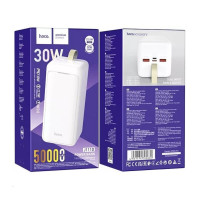Повербанк HOCO J111D Smart charge PD30W (50000mAh) White