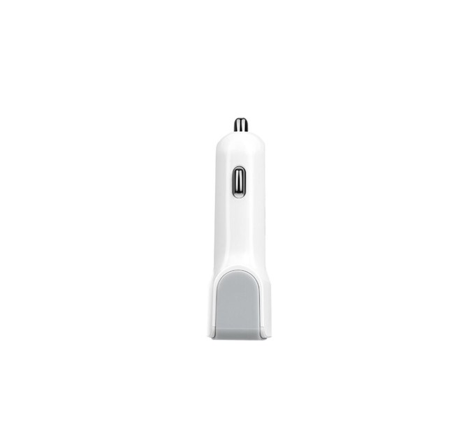 Автомобільний зарядний пристрій HOCO Z23 grand style dual-port car charger White