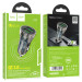 Автомобільний зарядний пристрій HOCO Z47 Transparent Discovery Edition dual port QC3.0 car charger Transparent Black