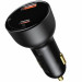 Автомобільний зарядний пристрій Baseus Superme Digital Display PPS Dual Quick Charger Car Charger Black