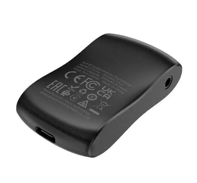 Bluetooth ресивер HOCO E73 Pro Journey AUX BT Black Star