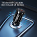 Автомобільний зарядний пристрій Essager ECC2Q-WL0A black