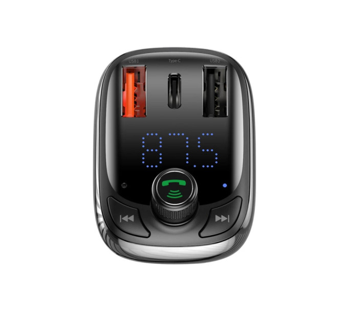 FM-трансмітер Baseus T Shaped S-13 Black