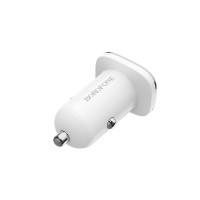 Автомобільний зарядний пристрій BOROFONE BZ12A single port QC3.0 White