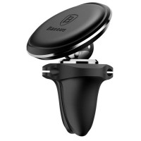 Тримач для мобiльного Baseus Magnetic Air Vent Black