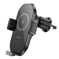 Тримач для мобільного з БЗП BOROFONE BH20 Black