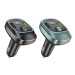 FM-трансмітер HOCO E76 Pole PD45W+QC3.0 car BT FM transmitter Obsidian Black