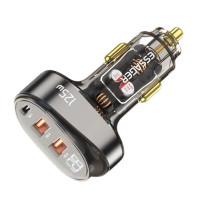 Автомобільний зарядний пристрій Essager ECC2AC-FM12-Z