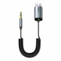 Bluetooth ресивер Usams US-SJ504 Aluminum Alloy Silver